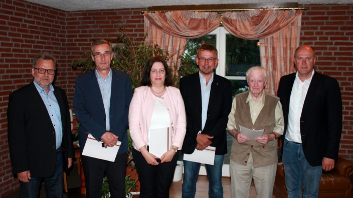 CDU Thedinghausen ehrt langjährige Mitglieder