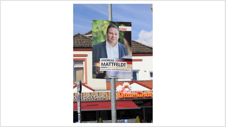 Die ersten Wahlplakate hängen bereits
